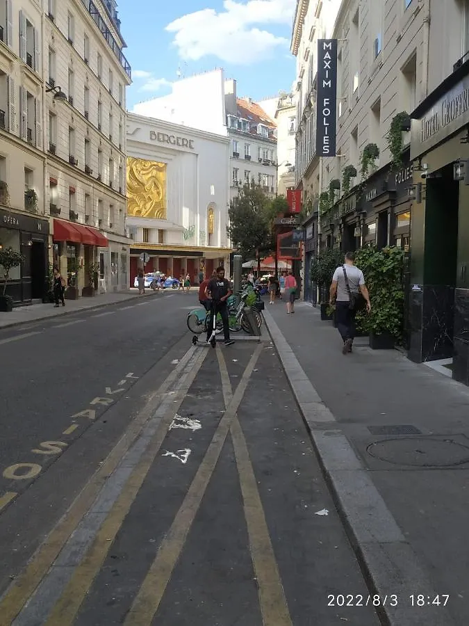 Hotel Geoffroy Marie Opera Paris